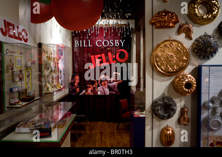 Jell-o Museum in LeRoy, New York. Stockfoto