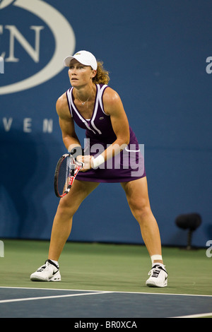 Samantha Stosur (AUS) im Wettbewerb bei der 2010 US Open Tennis Stockfoto