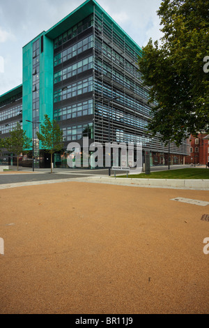 Geschäft & Rechtsfakultät, Hugh Aston Gebäude, De Montfort University Leicester Stockfoto