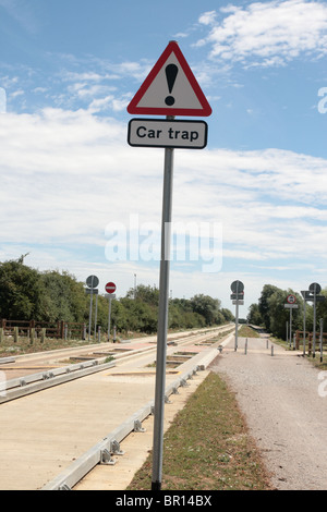 "Auto-Falle" Stockfoto