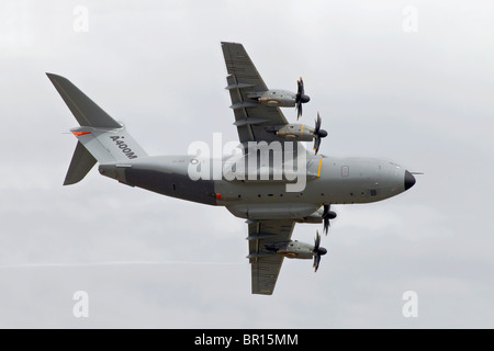 Das brandneue militärische Transportflugzeug Airbus A400M Stockfoto