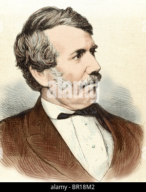 LIVINGSTONE, David (1813-1873). Schottische Entdecker. Stockfoto