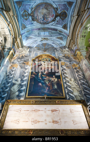 Italien, Turin, der Confraternita del Santo Sudario Kirche Stockfoto