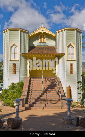 Shingon Mission Hokoji in Lahaina, Maui, Hawaii, USA Stockfoto