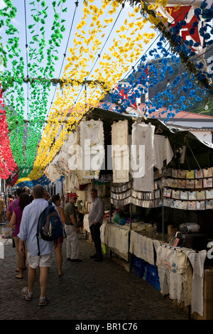 Ribeira Brava Straßen in Madeira Stockfoto