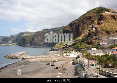 Ribeira Brava in Madeira Stockfoto
