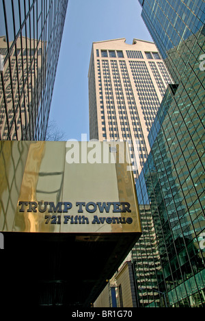 Trump Tower New York USA Stockfoto