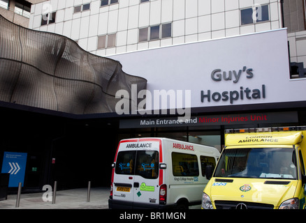 Guy's Hospital in London, Haupteingang Stockfoto