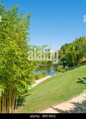 Monets Garten und Seerosenteich Giverny Frankreich Stockfoto