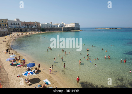 Gallipoli, "Seno della Purità" Strand Stockfoto