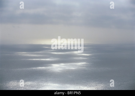 Landschaft/Seascape, Licht auf den Ozean. Stockfoto