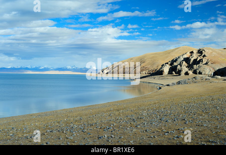 Himmlischen See Namtso, Tibet, China. Stockfoto