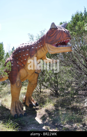 Carnotaurus, Dinosaur World, Glen Rose, Texas, USA Stockfoto