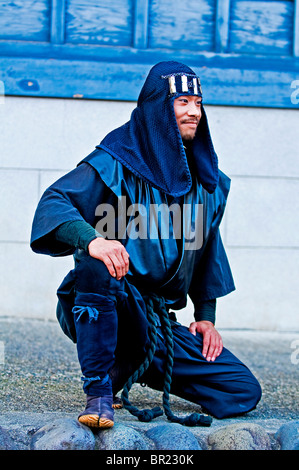 Kultur-Tag-Martial-Arts-Demonstrator in Tokio Japan Stockfoto