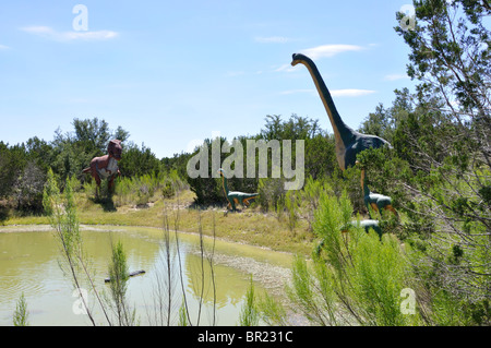 Brachiosaurus, Dinosaur World, Glen Rose, Texas, USA Stockfoto