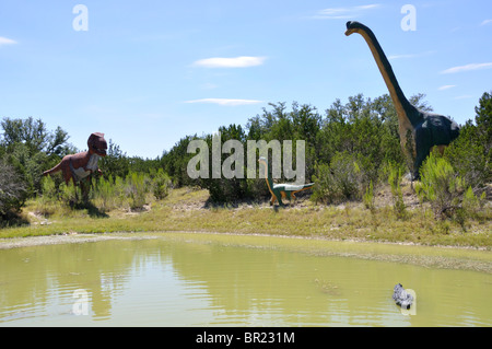 Brachiosaurus, Dinosaur World, Glen Rose, Texas, USA Stockfoto