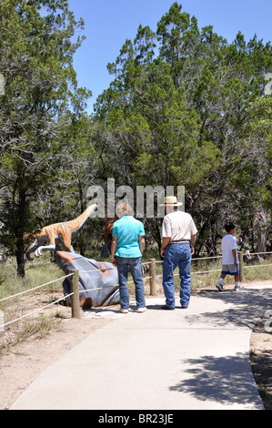 Dinosaur World, Glen Rose, Texas, USA Stockfoto