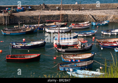 Coverack Hafen Coverack Lizard Halbinsel Cornwall England Großbritannien Stockfoto