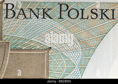 Polnische Banknoten Stockfoto