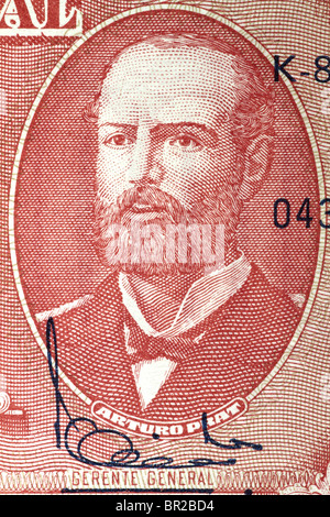 Chilenische Banknote Stockfoto