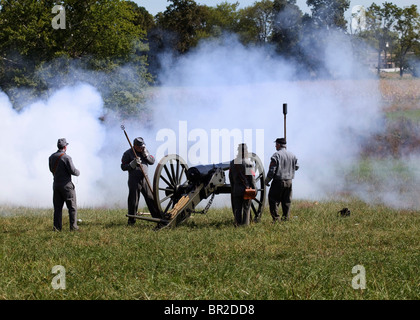 American Civil War Reenactment - Gettysburg, Pennsylvania, USA Stockfoto