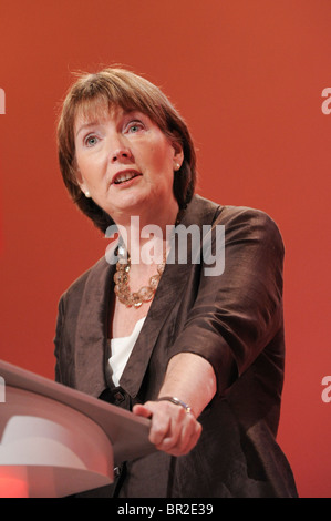 Harriet Harman MP besucht die Labour Conference 2009 in Brighton, 30. September 2009. Stockfoto