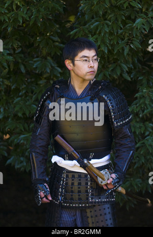 Kultur-Tag-Martial-Arts-Demonstrator in Tokio Japan Stockfoto