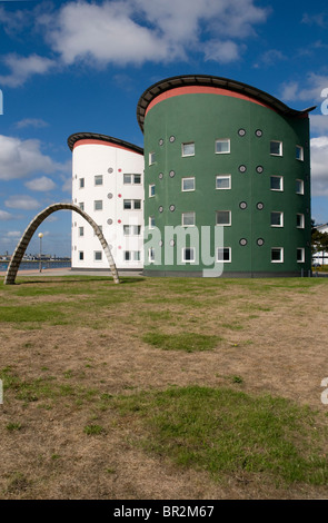 University of East London (UEL), Docklands Campus, University Way, London E16, Vereinigtes Königreich Stockfoto