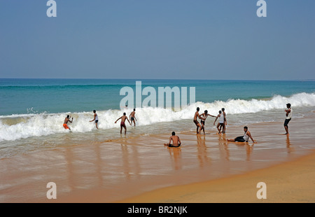 Kovalam Beach, Kerala, Indien Stockfoto