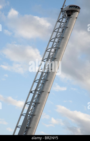 Aussichtsturm in Glasgow Science Centre, Schottland Stockfoto