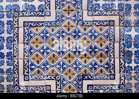 Talavera Tiles auf die Außenwand des Hauses von Fliesen oder Casa de los Azulejos in Mexiko-Stadt Stockfoto