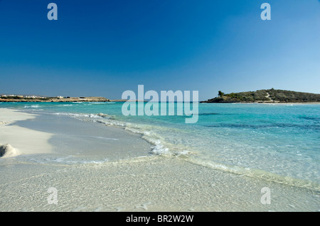 Risi Beach, Ayia Napa, Mittelmeer, Zypern Stockfoto