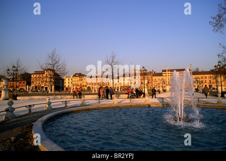 Italien, Veneto, Padua, Prato della Valle Stockfoto