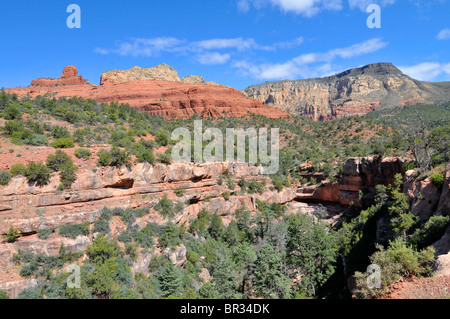 Blick vom Midgley Brücke Bereich Highway 89A Sedona Arizona Stockfoto