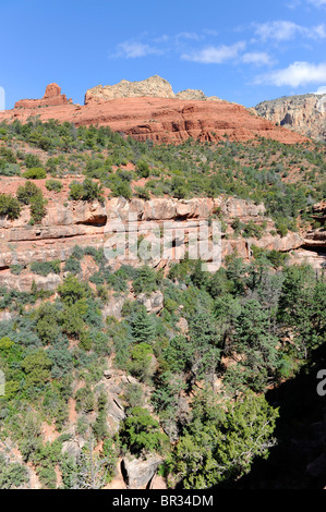 Blick vom Midgley Brücke Bereich Highway 89A Sedona Arizona Stockfoto