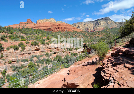 Blick vom Midgley Brücke Bereich Highway 89A Sedona Arizona Stockfoto