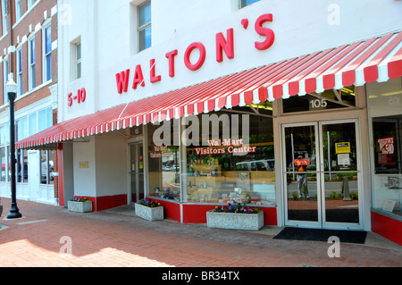 Wal-Mart-Besucherzentrum Bentonville, Arkansas Stockfoto