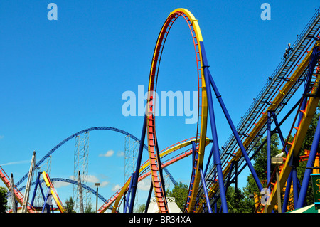 Mantis Fahrt Cedar Point Vergnügungspark Sandusky Ohio Stockfoto