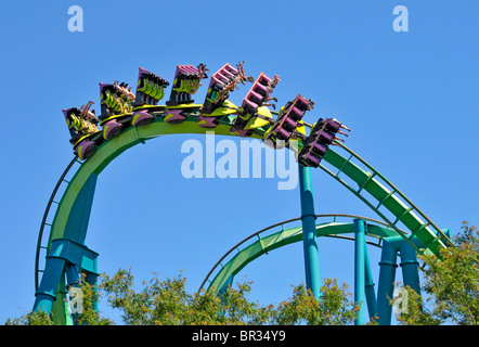 Raptor Fahrt Cedar Point Vergnügungspark Sandusky Ohio Stockfoto