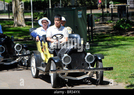 Antike Autos Cedar Point Vergnügungspark Sandusky Ohio Stockfoto