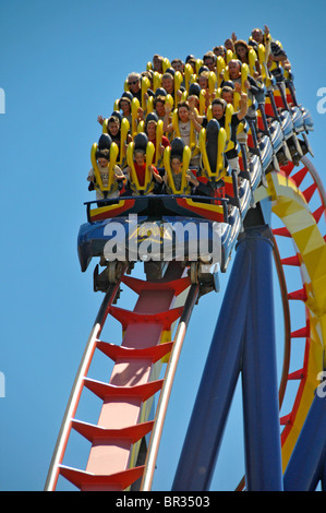 Mantis Fahrt Cedar Point Vergnügungspark Sandusky Ohio Stockfoto