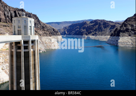 Lake Mead in der Hoover-Damm-Arizona-Nevada Stockfoto