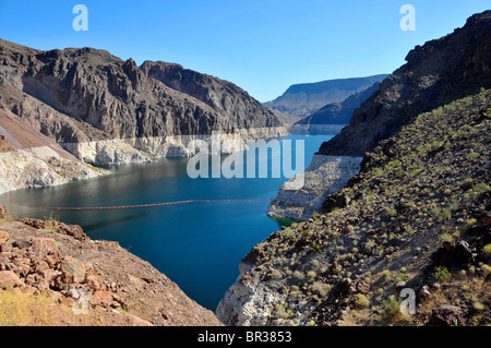 Lake Mead in der Hoover-Damm-Arizona-Nevada Stockfoto