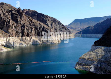 Lake Mead in der Hoover-Damm-Arizona-Nevada Stockfoto