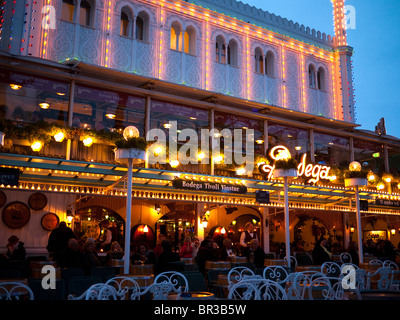 Nimb Palace in Tivoli Gärten, Kopenhagen, Dänemark, Stockfoto