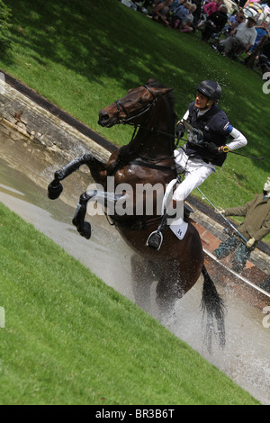 William Fox-Pitt auf Macchiato in Burghley Horse Trials 2010 Stockfoto