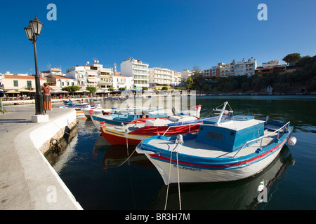 Agios Nikolaos - Crete Stockfoto