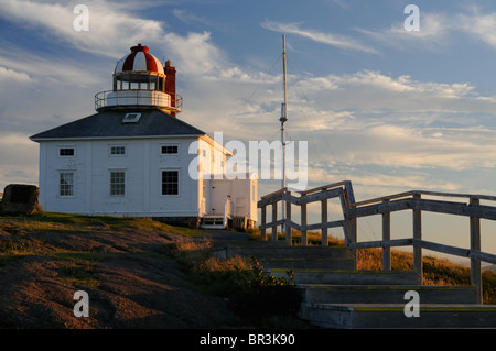 Die östlichste Cape Spear Lighthouse Point In Nordamerika eine National Historic Site In Kanada, der älteste Leuchtturm In Kanada Stockfoto