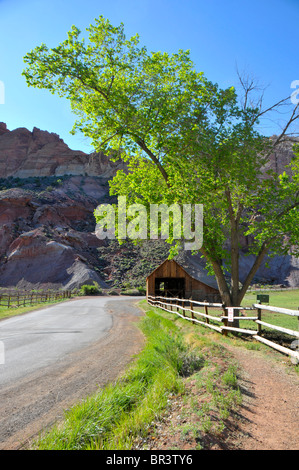 Historische Gifford Bauernhof Museum Capitol Reef Nationalpark-Utah Stockfoto