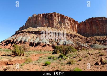 Die Burg Capitol Reef Nationalpark-Utah Stockfoto